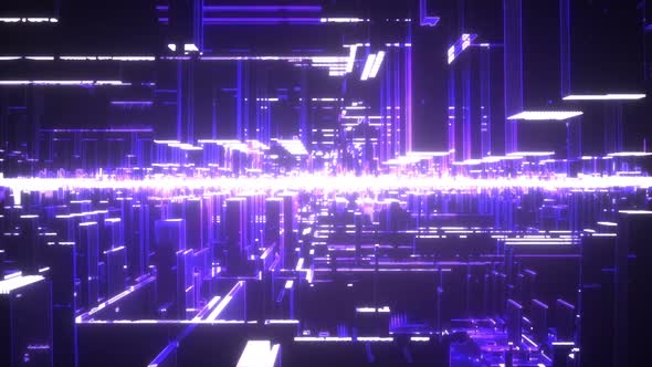 Neon Cyber Town Loop alt