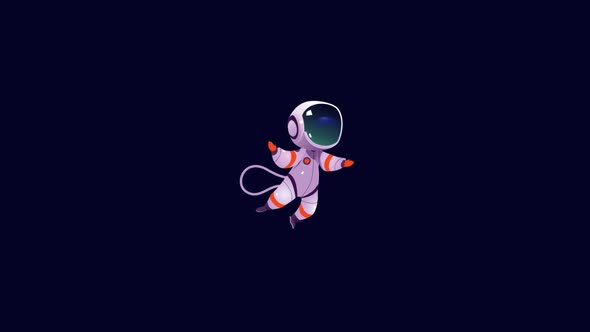 Astronaut animation