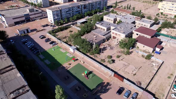 The Small Town of Balkhash is a View From a Drone alt