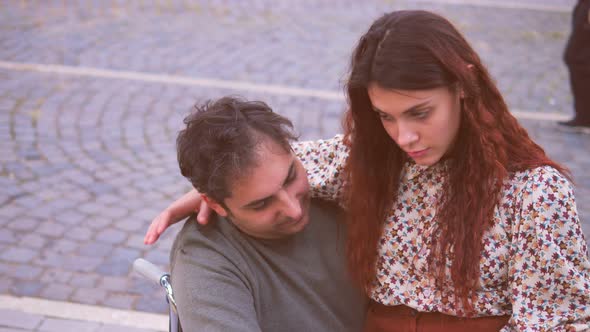 relationship difficulties - young man with disability aware of his limitations alt