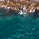 Ocean Coast Top Down Aerial View - VideoHive Item for Sale