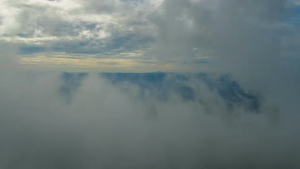 Heavy Fog Above Mountain alt