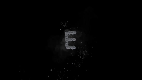Bullet Hits - Letter E