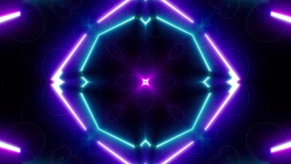 Neon Light VJ Background Loop 4K 02 alt