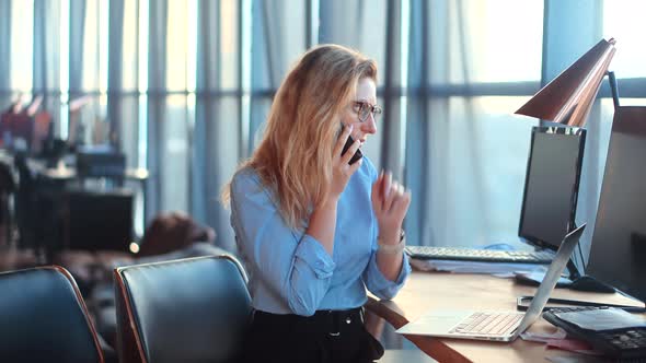 Serious Online Trader Work With Stock Market Data. Lawyer Analyzing Charts Report. Financial Audit. alt