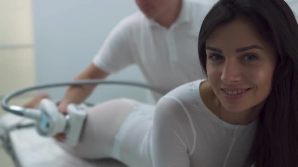 Beautiful Girl In Massage Salon Stock Footage Videohive