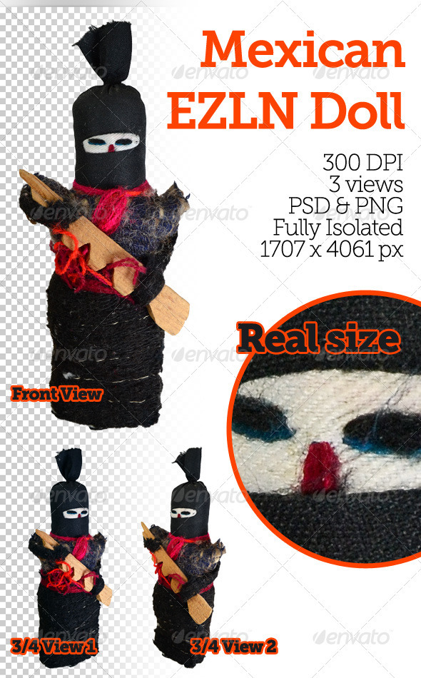 Mexican EZLN Doll - Miscellaneous Isolated Objects