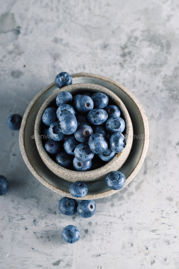 Fruit Blueberries - Stock Photo - Images