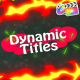 Dynamic Cartoon Titles | FCPX
