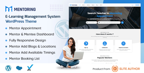 Mentoring – elearning, Learning Management System & Education WordPress Theme