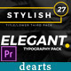Elegant Minimal Typo Premiere Pro - VideoHive Item for Sale