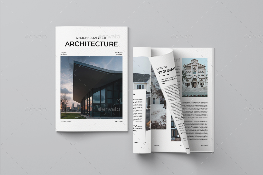 Architecture Catalog, Print Templates GraphicRiver
