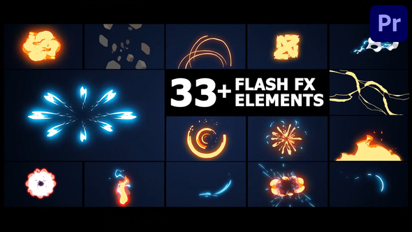 Flash FX Elements | Premiere Pro MOGRT