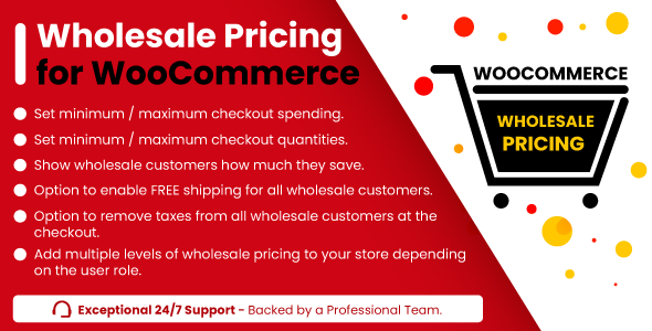 Wholesale Pricing for WooCommerce