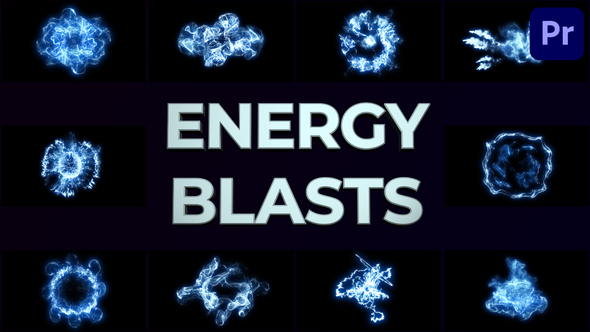 Energy Blasts for Premiere Pro