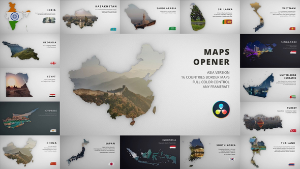 Maps Opener - Asia
