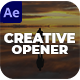 Creative Opener - VideoHive Item for Sale
