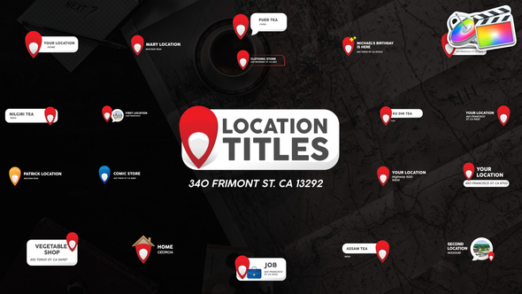 Location Titles for FCPX