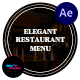 Elegant Restaurant Menu - VideoHive Item for Sale