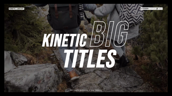 Kinetic Titles | FCPX
