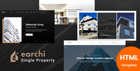 earchi - Real Estate Single Property HTML Template