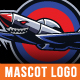 Fighter Aircraft Mascot Logo Design