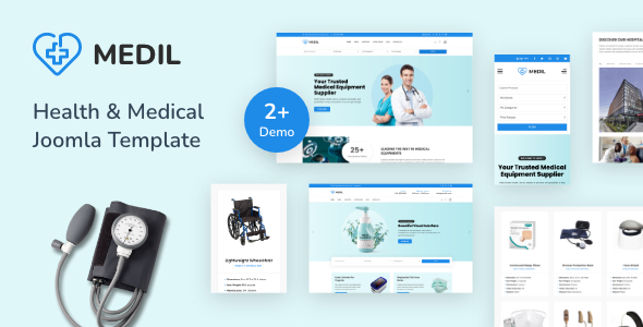 Medil – Medical & Healthcare Joomla 4 Template