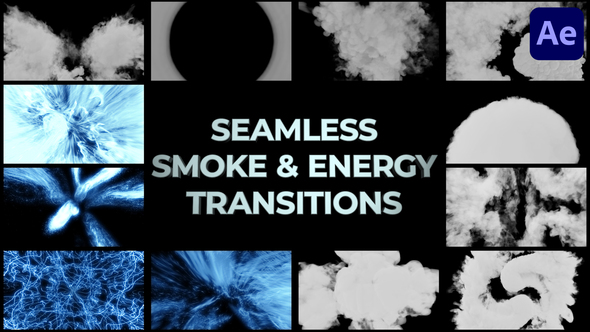 Seamless Smoke And Energy Transitions for After Effects