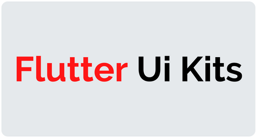 Flutter Ui Kits