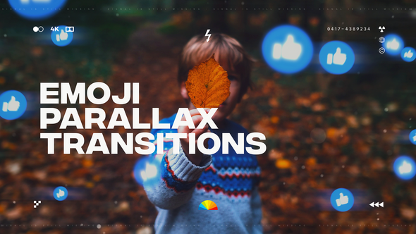 Parallax Emoji Transitions
