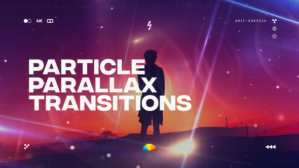 Parallax Particle Transitions