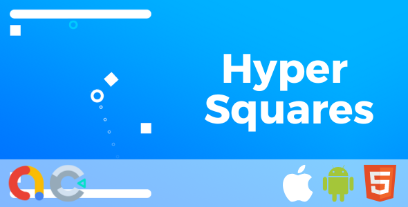 Hyper Squares - c3p HTML5 Game