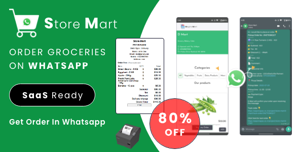StoreMart - SaaS Grocery delivery system
