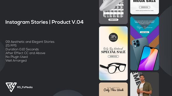 Instagram Stories | Product Promo V.04 | Suite 31
