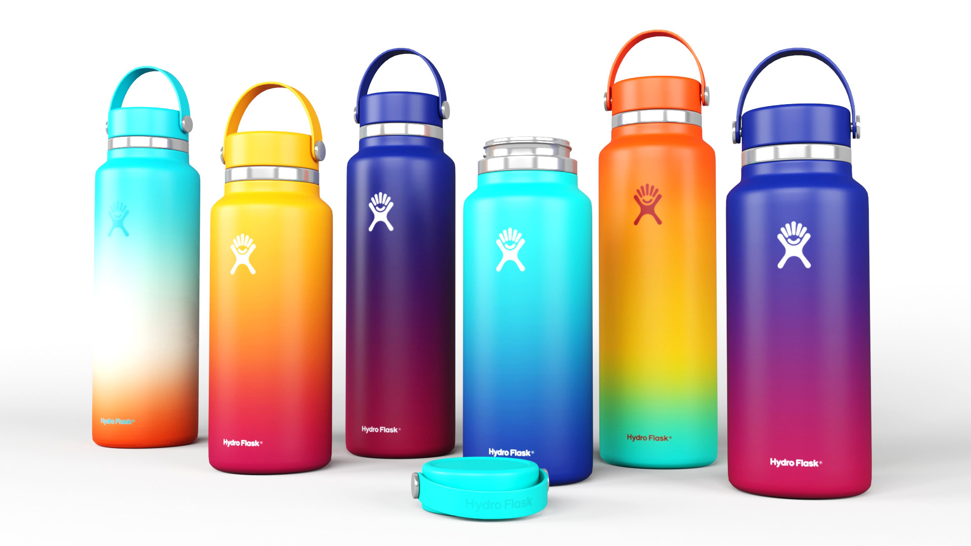Hydro Flask Water Bottle by kebunpisank 3DOcean