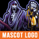 Grim Reaper Mascot Logo Design