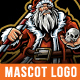 Killer Santa Mascot Logo Design