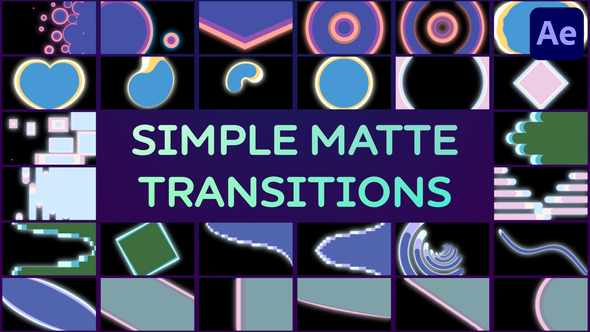 Simple Matte Transitions | After Effects