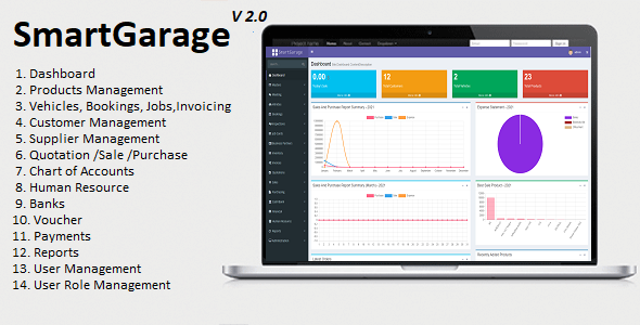 SmartGarage - Garage / Workshop Management System by Order247