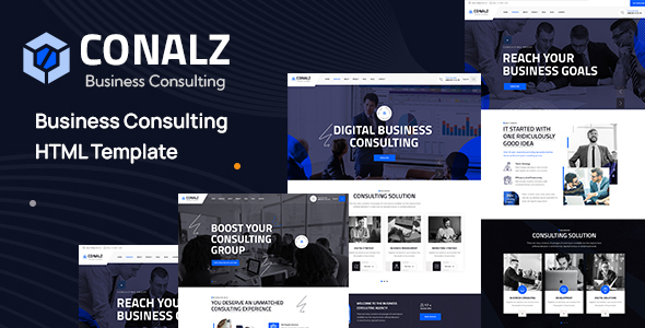 Awesome Conalz- Business Consulting HTML Template