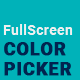 Fullscreen Color Picker