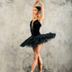 Ballerina in black swan costume - PhotoDune Item for Sale