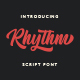 Rhythm - Script Font