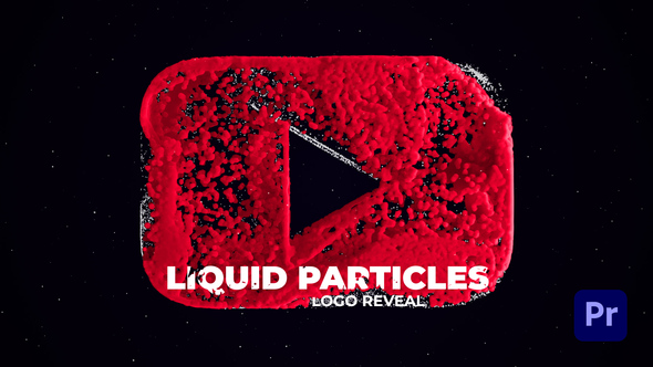 Youtube Liquid Particles Logo