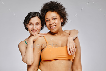 Two Real Women Portrait