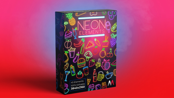 Neon Elements | Food
