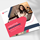 Creative Business Square Trifold Brochure Template
