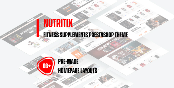 Leo Nutritix – Fitness Supplements Prestashop Theme