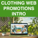 Clothing brand official website Promotion intro - VideoHive Item for Sale