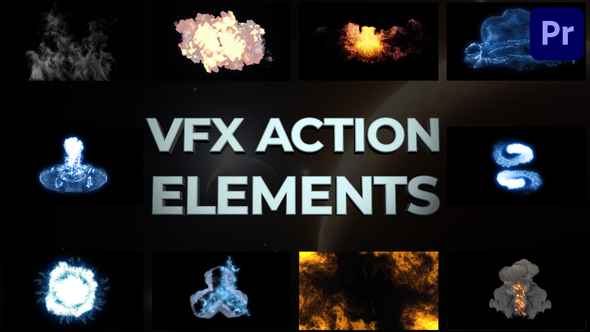 VFX Action Elements for Premiere Pro